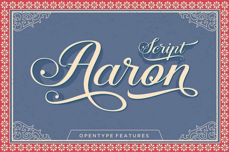 View Information about Aaron Script Font
