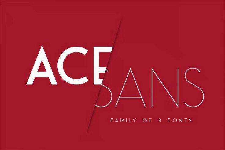 View Information about Ace Sans Clean Fonts Family