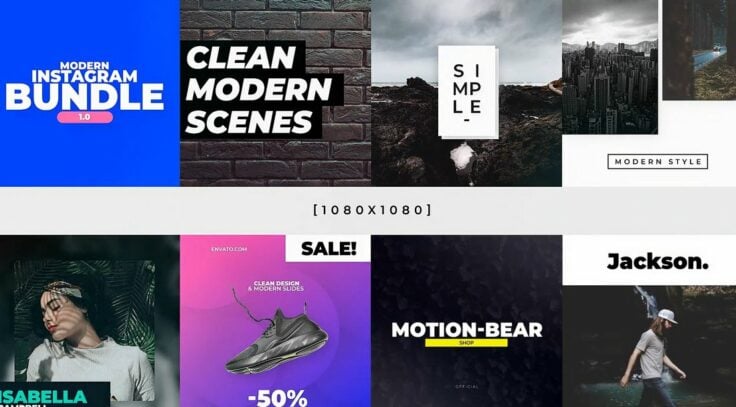 View Information about After Effects Instagram Post Templates Bundle