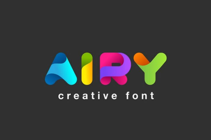 View Information about Airy Decorative Logo Font