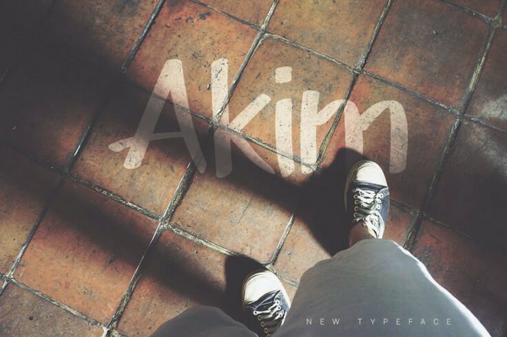 View Information about Akim Modern Marker Typeface