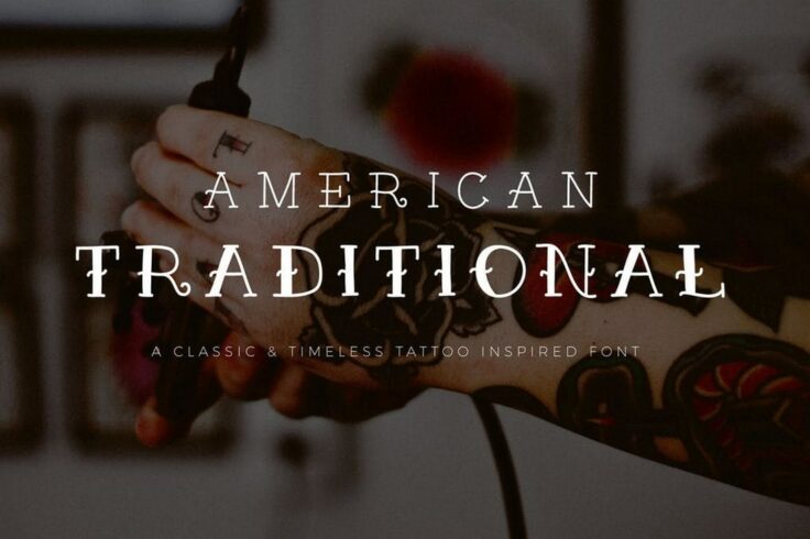 View Information about American Traditional Tattoo Font