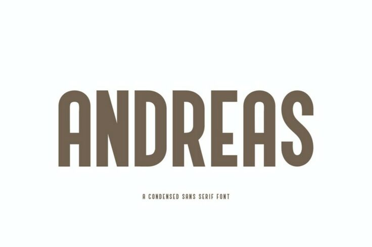 View Information about Andreas Condensed Rounded Font