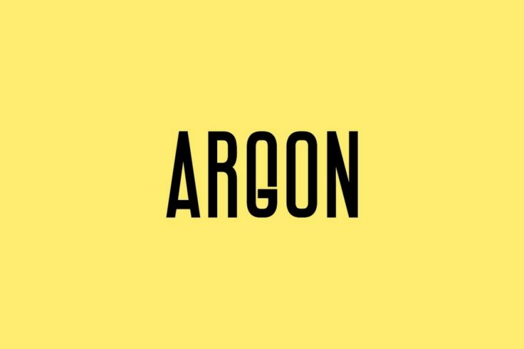 View Information about ARGON Unique Narrow Display Font