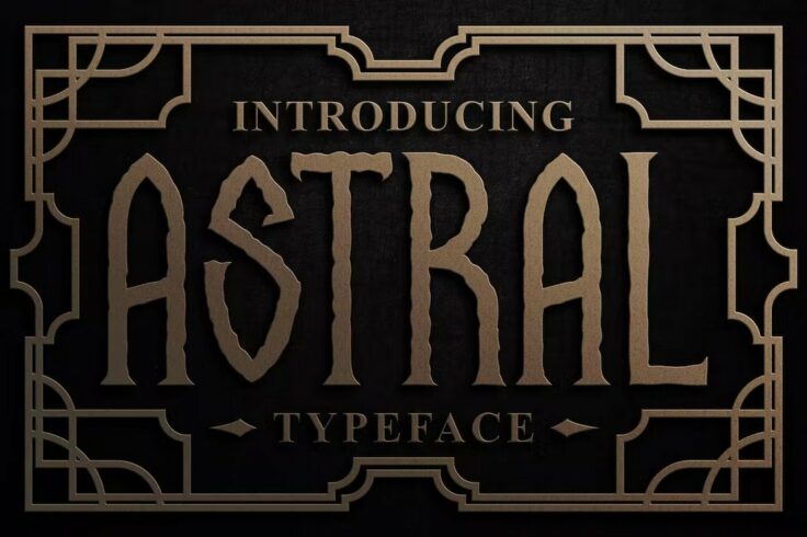 View Information about Astral Medieval Display Font