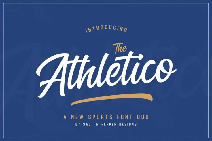 View Information about Athletico Baseball Cursive Font