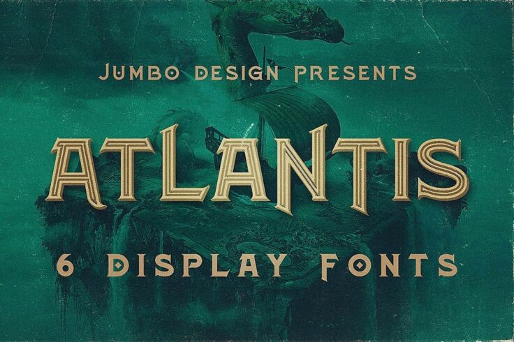 View Information about Atlantis Vintage Style Comic Font