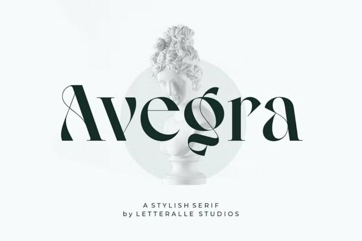 View Information about Avegra Elegant Serif Logo Font