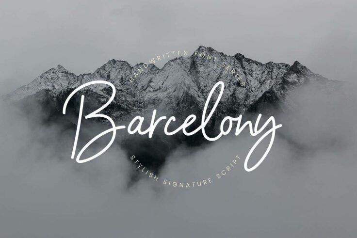 View Information about Barcelony Signature Logo Font