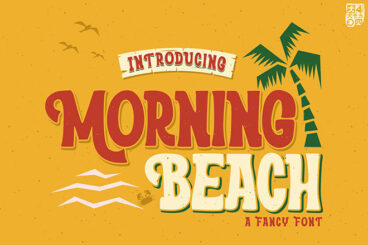 25+ Best Beach, Coastal + Summertime Fonts
