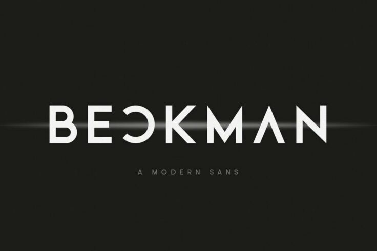 View Information about Beckman Modern Logo Font