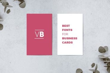 42+ Best Fonts for Business Cards 2024