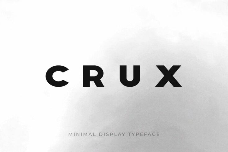 View Information about Crux Minimal Display Logo Font