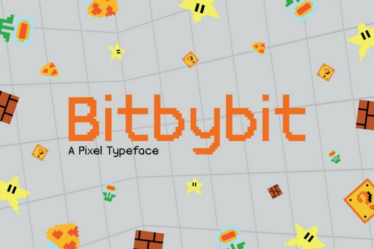 View Information about Bitbybit Pixel Gaming Font