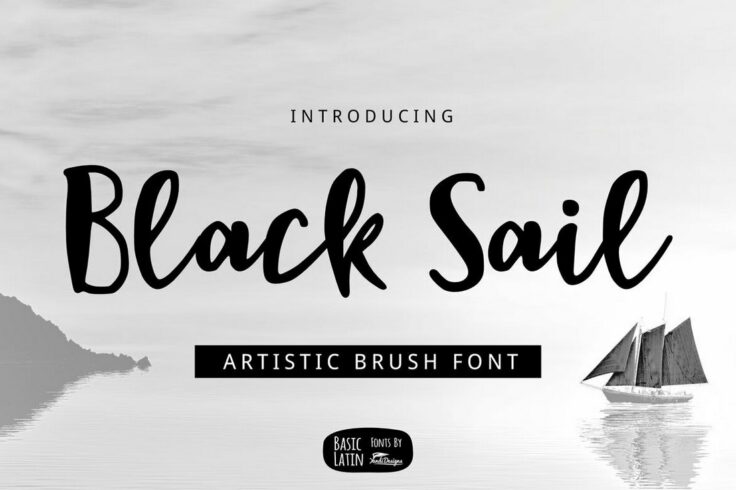 View Information about Black Sail Artistic Brush Font