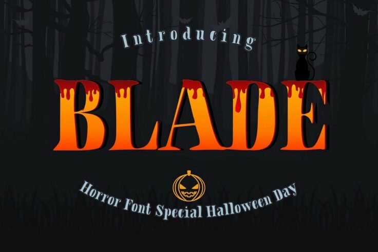 View Information about Blade Slab Serif Font