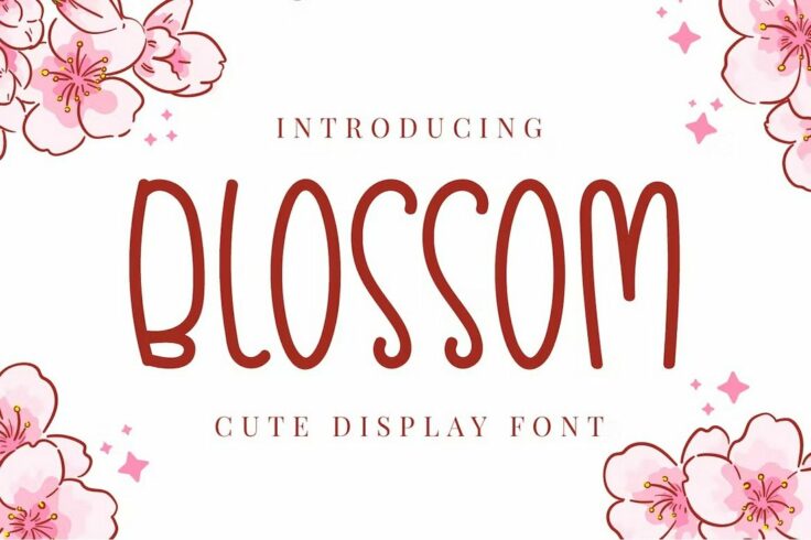 View Information about Blossom Cute Handwriting Font