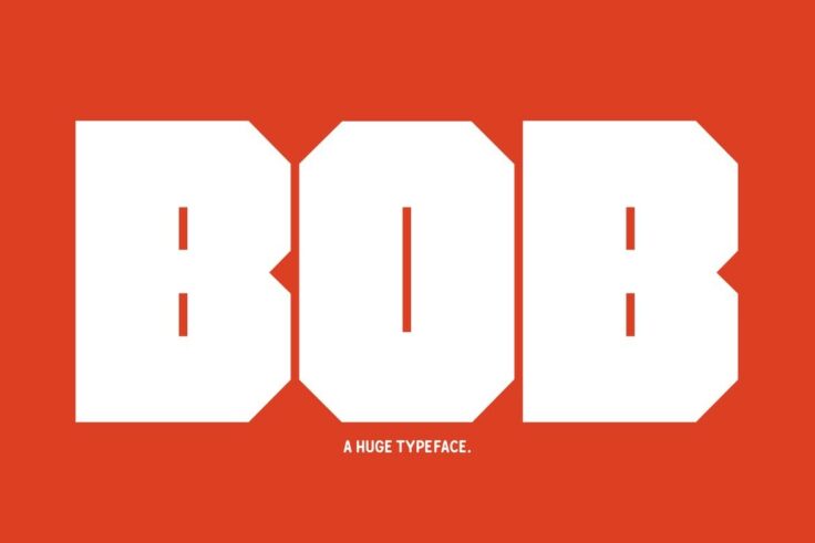 View Information about Bob Big Block Letter Font