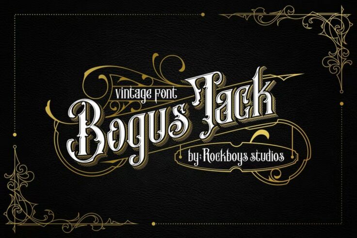 View Information about Bogus Jack Pirates Blackletter Font