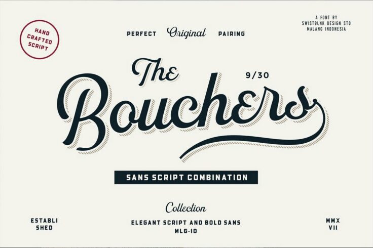 View Information about Bouchers Script Font Duo