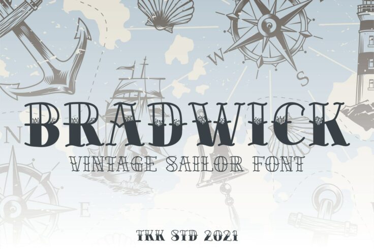 View Information about Bradwick Sailor Tattoo Font