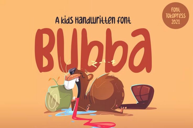 View Information about Bubba Handwritten Kids Font