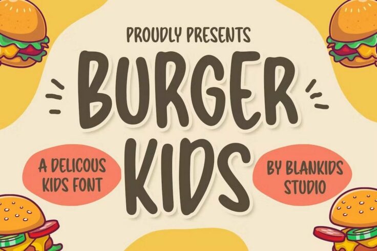 View Information about Burger Kids Fun Fonts for Kids