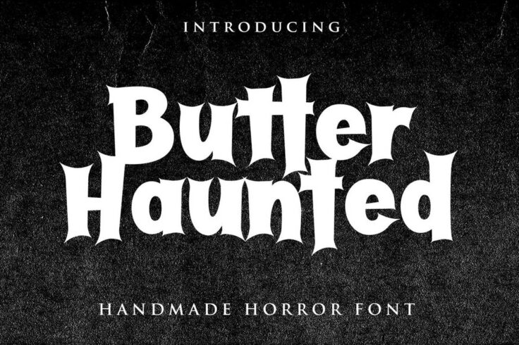 View Information about Butter Haunted Halloween Font