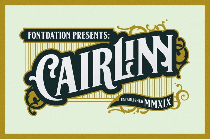 View Information about Cairlinn Elegant Vintage Font