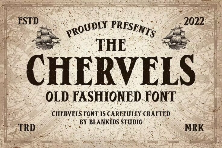 View Information about Chervels Old Fashioned Pirate Font