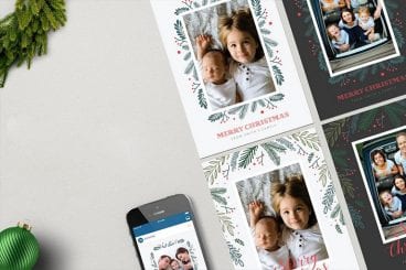 25+ Best Christmas Card Templates for Photoshop