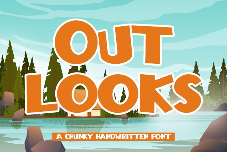 View Information about Outlooks Chunky Handwritten Font