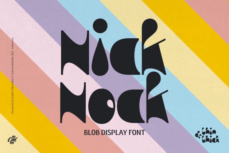 View Information about Nick Nock Bulky Display Font