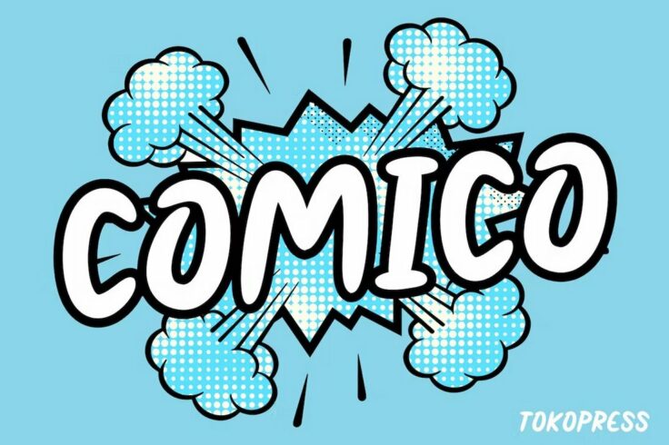 View Information about COMICO Comic Book Fonts for Kids