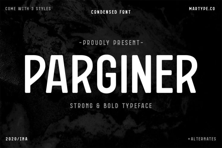 View Information about Parginer Condensed Sans