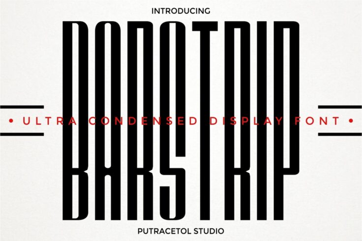 View Information about Barstrip Font