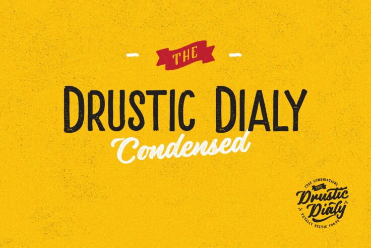 View Information about Drustic Dialy Modern Condensed Font