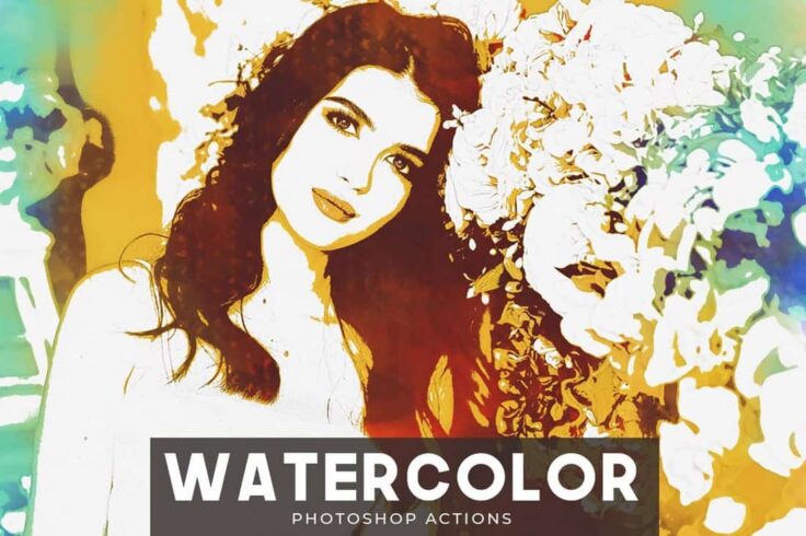 View Information about Creative Watercolor Photoshop Actions