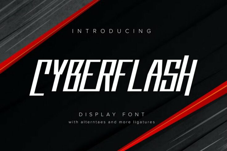 View Information about Cyberflash Techno Cyberpunk Font