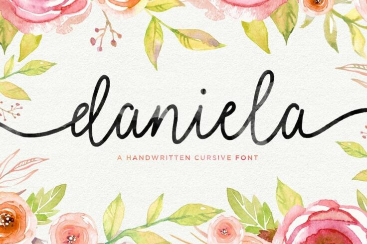 View Information about Daniela Script Cursive Font