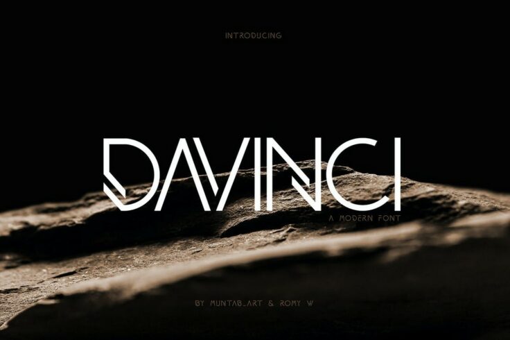 View Information about DAVINCI Stylish DJ & Techno Font