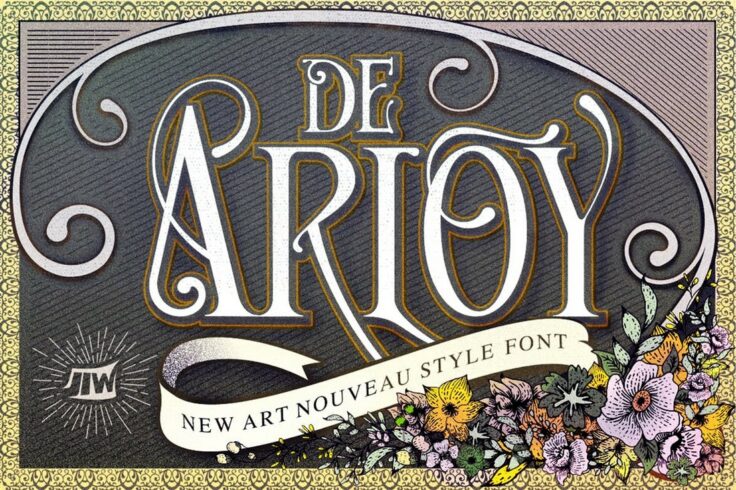 View Information about De Arloy New Art Tattoo Font