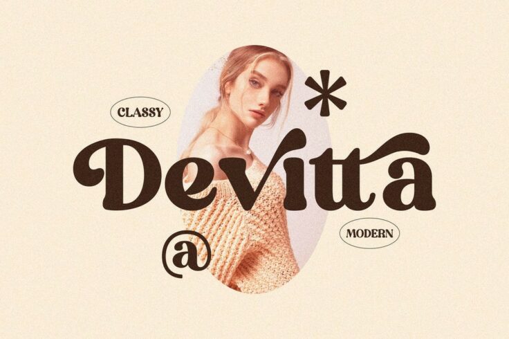 View Information about Devitta Modern-Vintage Serif Font