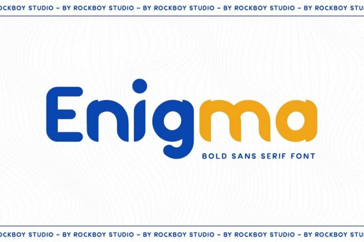 View Information about Enigma Bold Logo Font