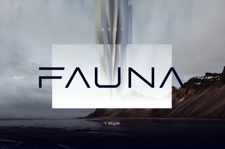 View Information about Fauna Futuristic Display Font