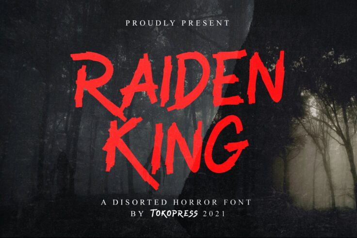 View Information about Raiden King Horror Brush Font