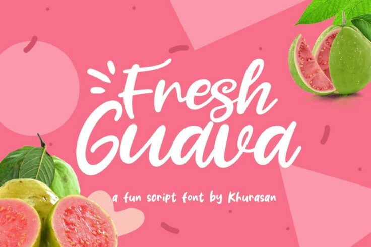 View Information about Fresh Guava Creative Logo Font