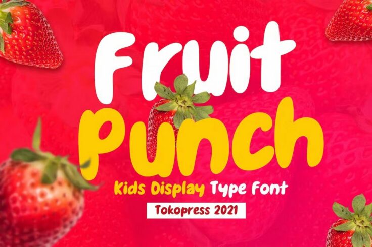 View Information about Fruit Punch Kids Display Font
