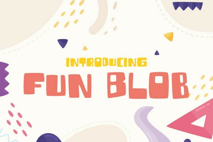 View Information about Fun Blob Funny Kids Cartoon Font