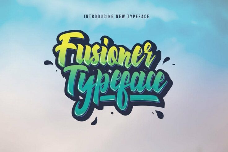 View Information about Fusioner Typeface